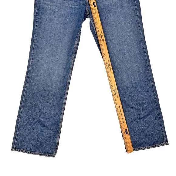 Goodfellow & Co Jeans Mens 40x32 Straight Recto Blue Denim Casual - Picture 4 of 10